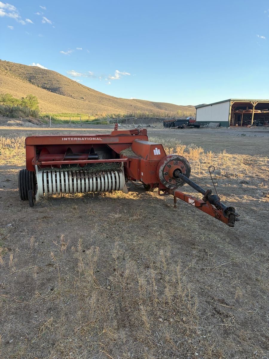 International 435 Hay Baler - Used Farm Equipment