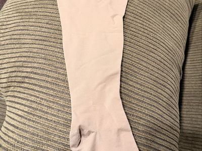 Mediven Comfort Thigh High Open Toe Compression Stockings Natural 20-30 mmHg Size V