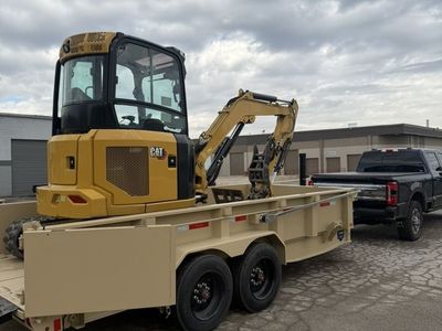 CAT 303.5 Mini Excavator + Dump Trailer Combo – Dig & Haul - Half Day available - see description