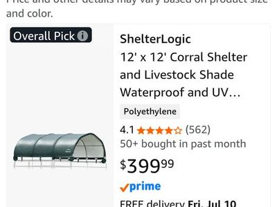 NEW Shelter Logic