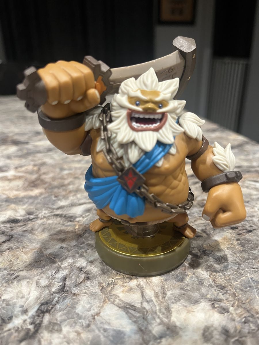 Nintendo Amiibo Daruk Champion Legend of Zelda Breath of the Wild Figure NVL-001