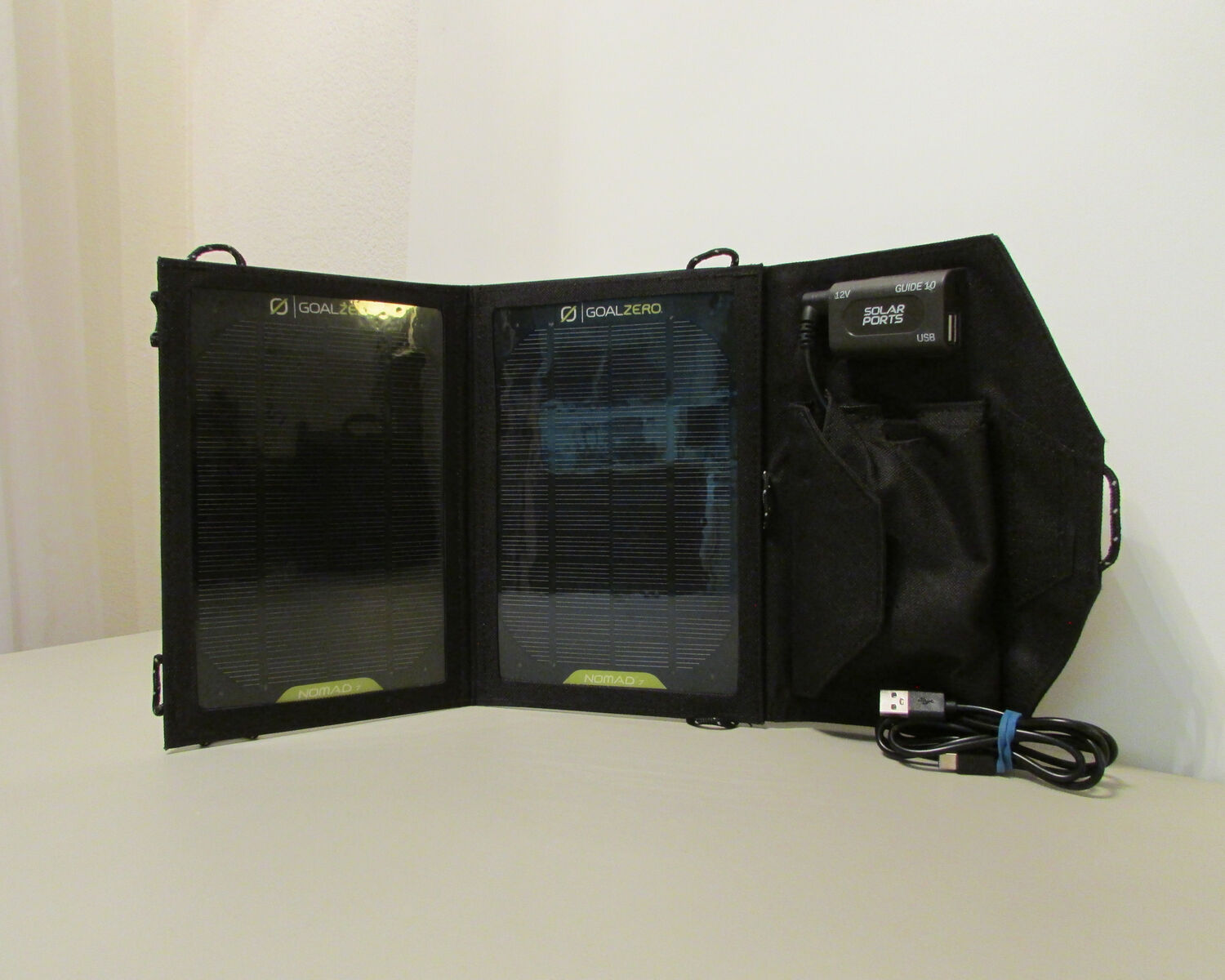 GoalZero portable solar panel