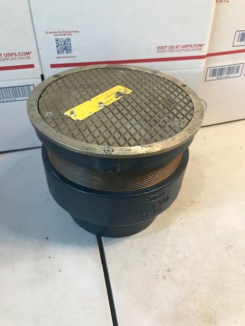 Zurn ZN1400-6"-NL-BP-HD floor cleanout complete