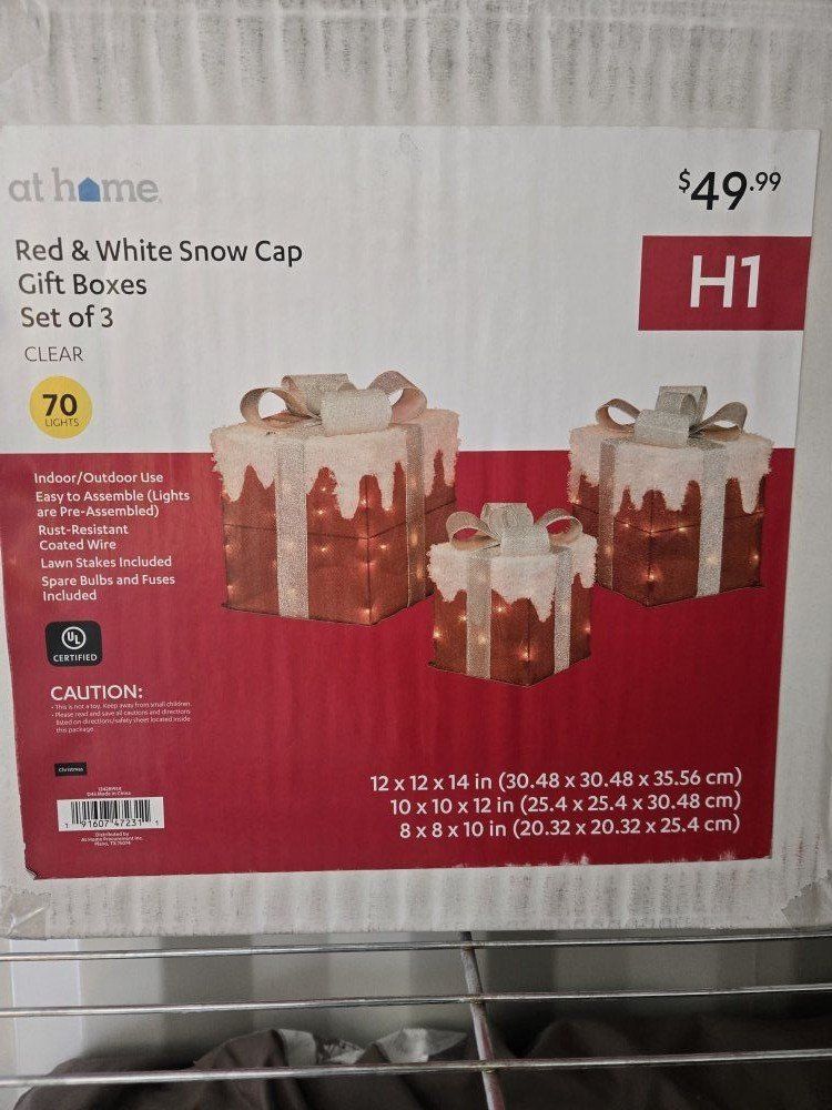 Christmas gift decorations