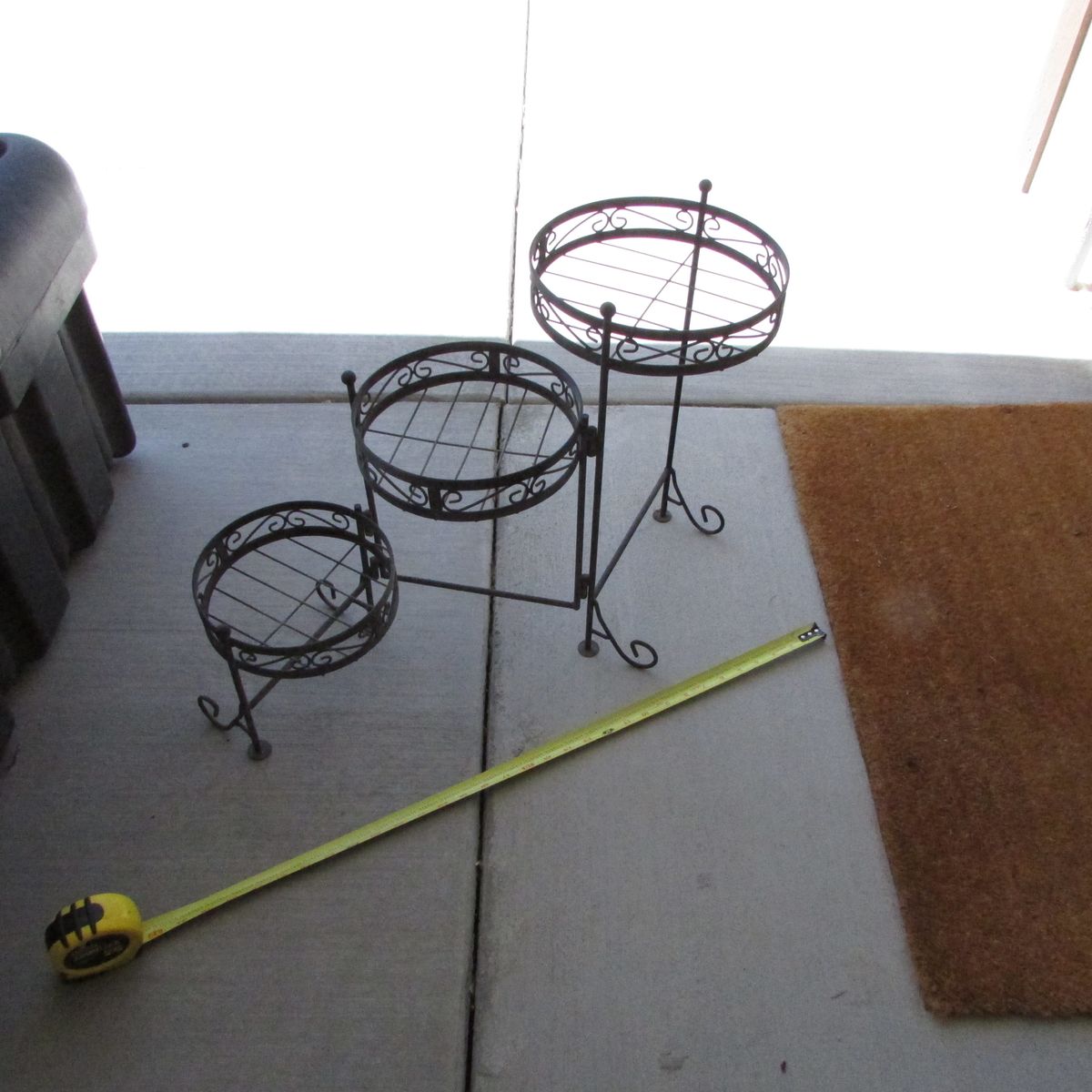 Iron Plant Stand