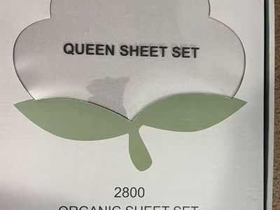 High thread count organic sheet sets