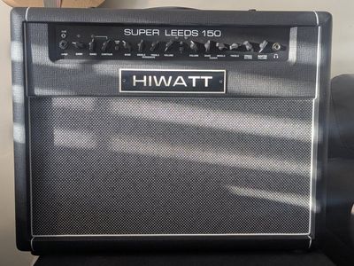 Hiwatt Super Leeds 150 guitar amp w/ foot switch