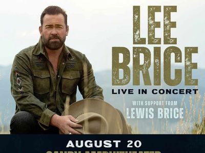Lee Brice 2 or 4 Up Front Sandy