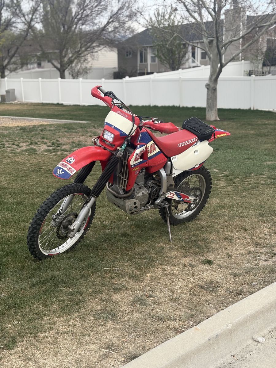 2001 XR650R    XR 650R