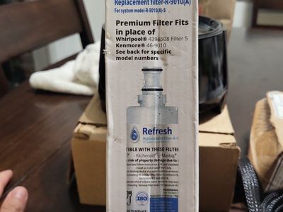 Refresh R-9010(A) Refrigerator Water Filter - Fits Whirlpool 4396508, Kenmore 46-9010