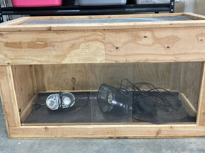 Wood Reptile Terrarium