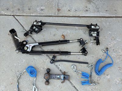 Roadmaster Falcon 2 Tow Bar, 6000 lb, Motorhome Mounted, Complete Kit