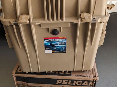 Pelican 340 Protector Cube Case - tool storage gear camping box