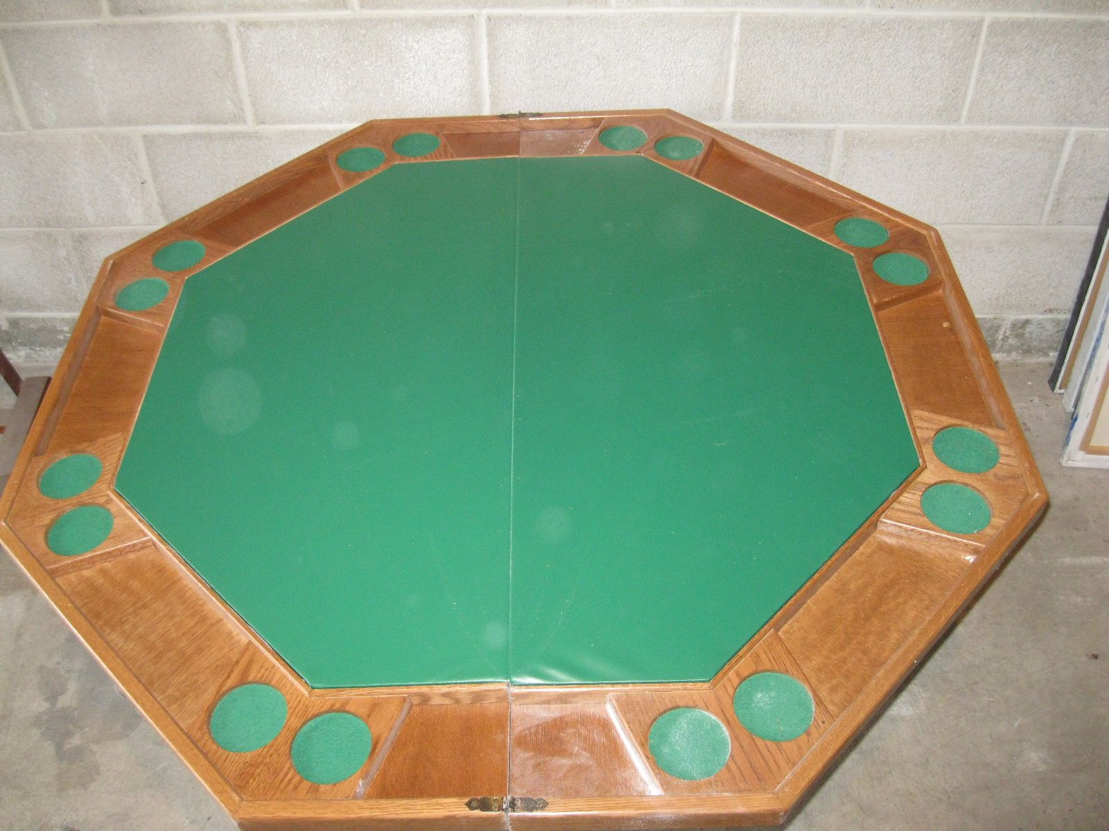 Vintage Kestell Folding Poker Table Top
