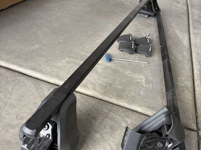 Rhino Rack Roof Rack for 2011-2026 Dodge Durango (Naked Roof) with Keys & Tools