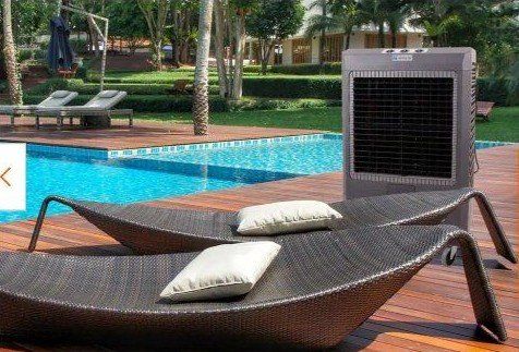 5,300 CFM 3-Speed Portable Evaporative Cooler (Swamp Cooler) for 1,600 sq. ft.
