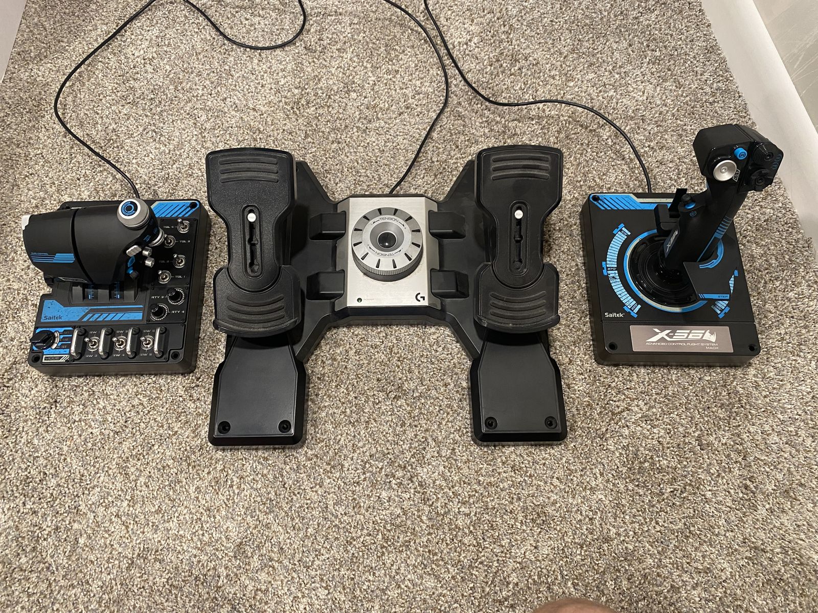 Logitech HOTAS Complete Setup for PC