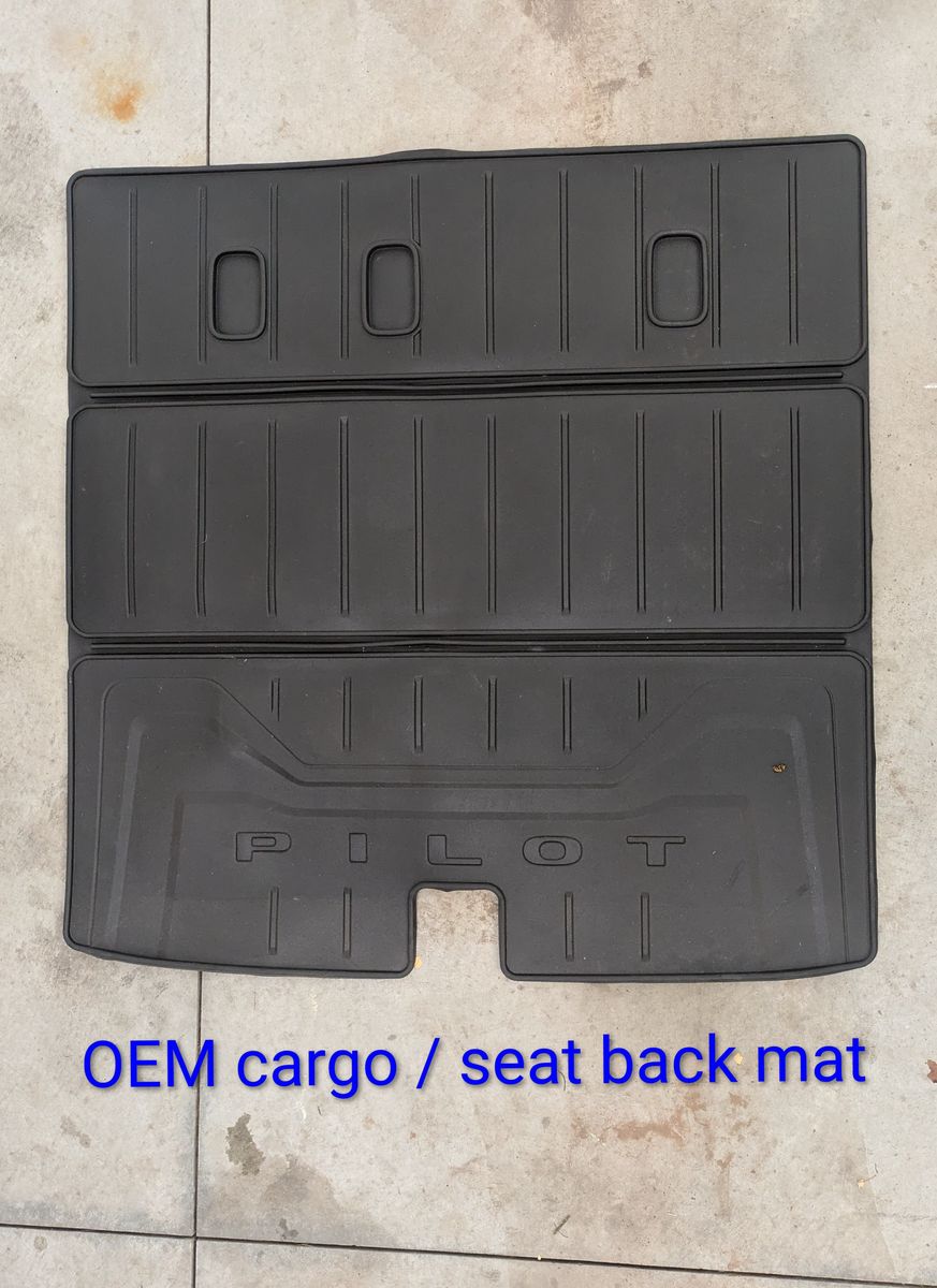 Honda Pilot 2023-2026 floor and cargo mats