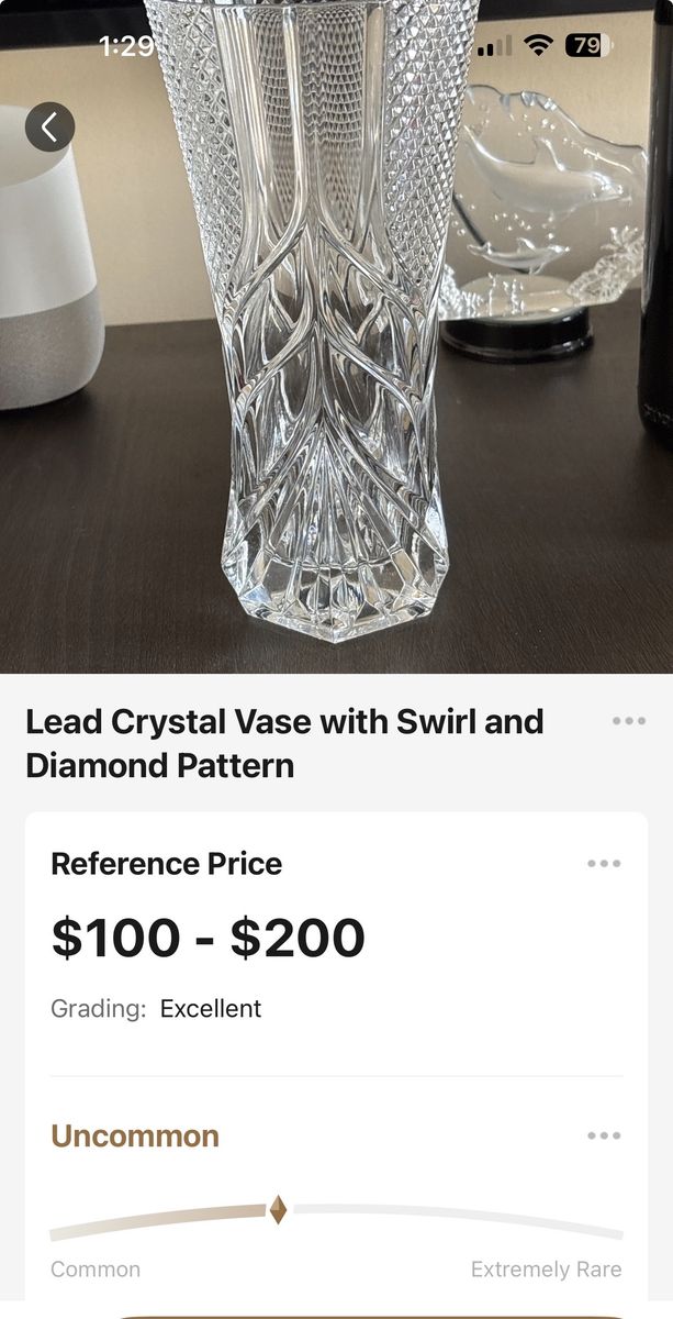 Lead Crystal Vase