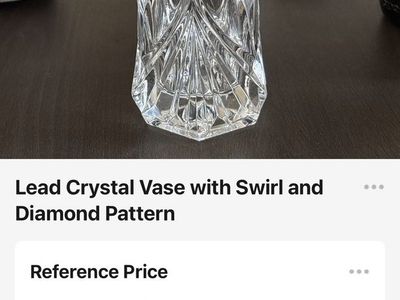 Lead Crystal Vase
