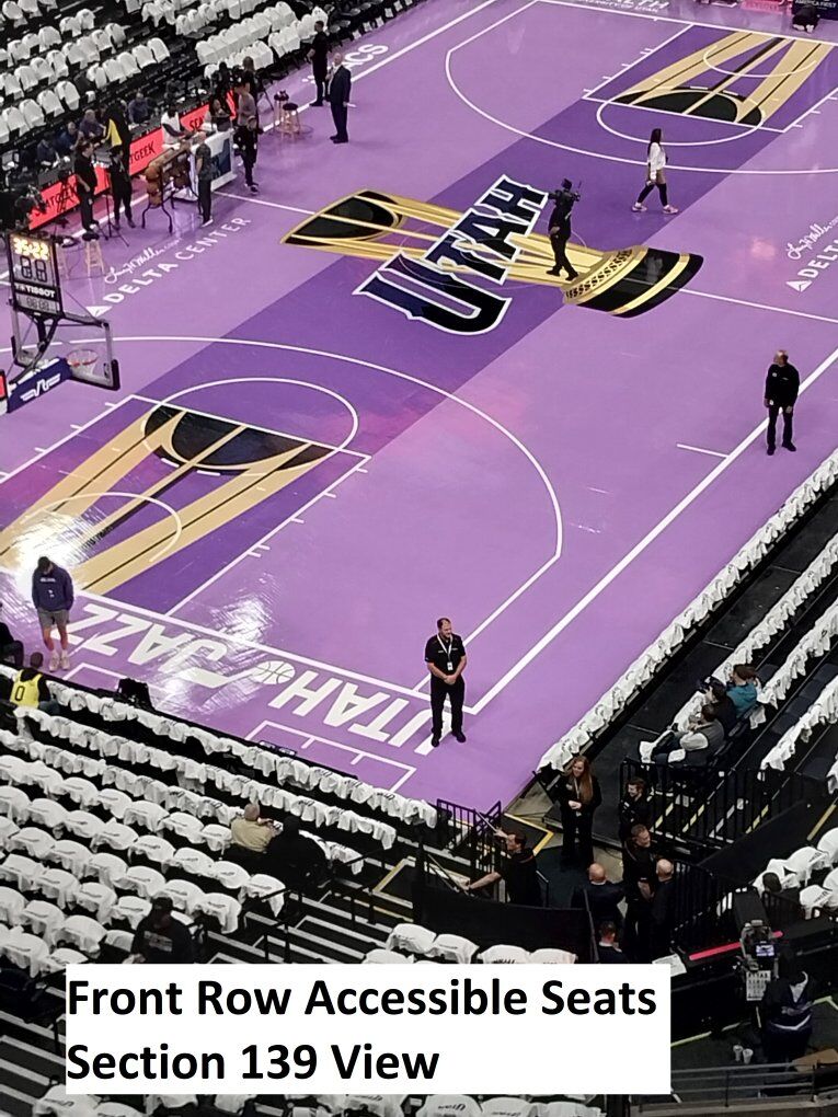 Jazz: Front Row Sections 139, 125, 115 and 111