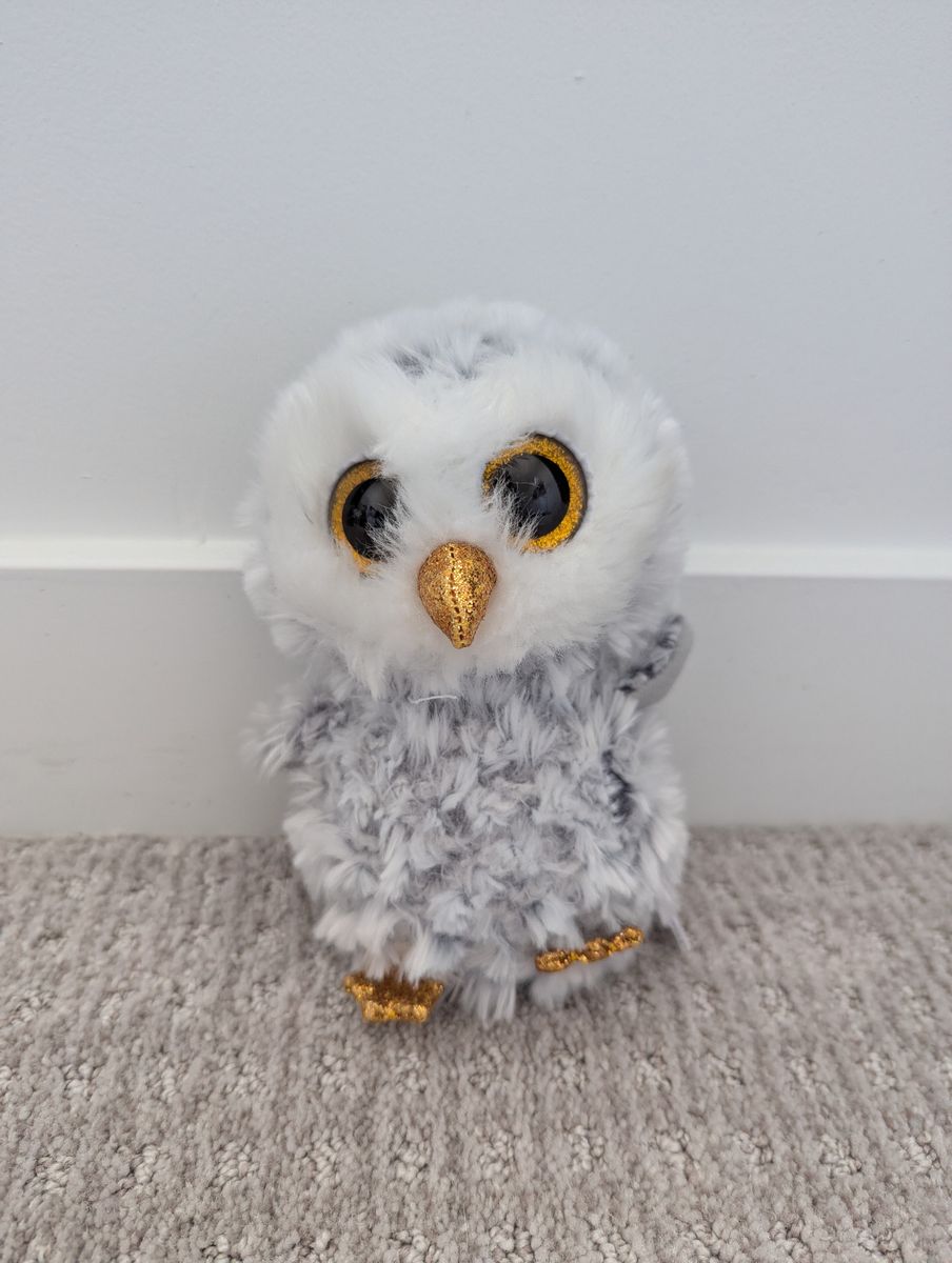 Ty Beanie Boo Owlette Plush Stuffed Animal