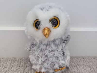 Ty Beanie Boo Owlette Plush Stuffed Animal