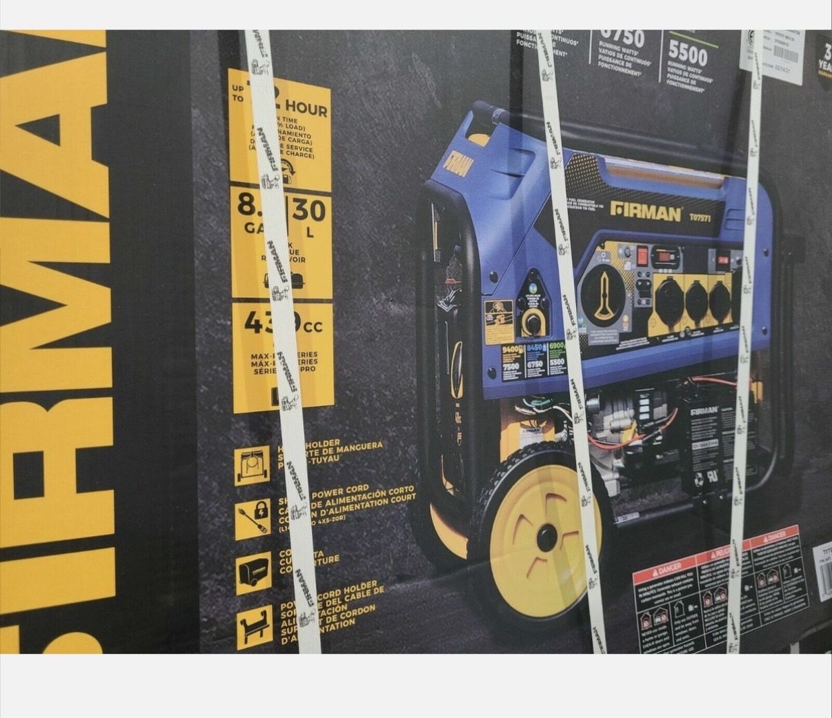 Firman Tri Fuel Portable Generator