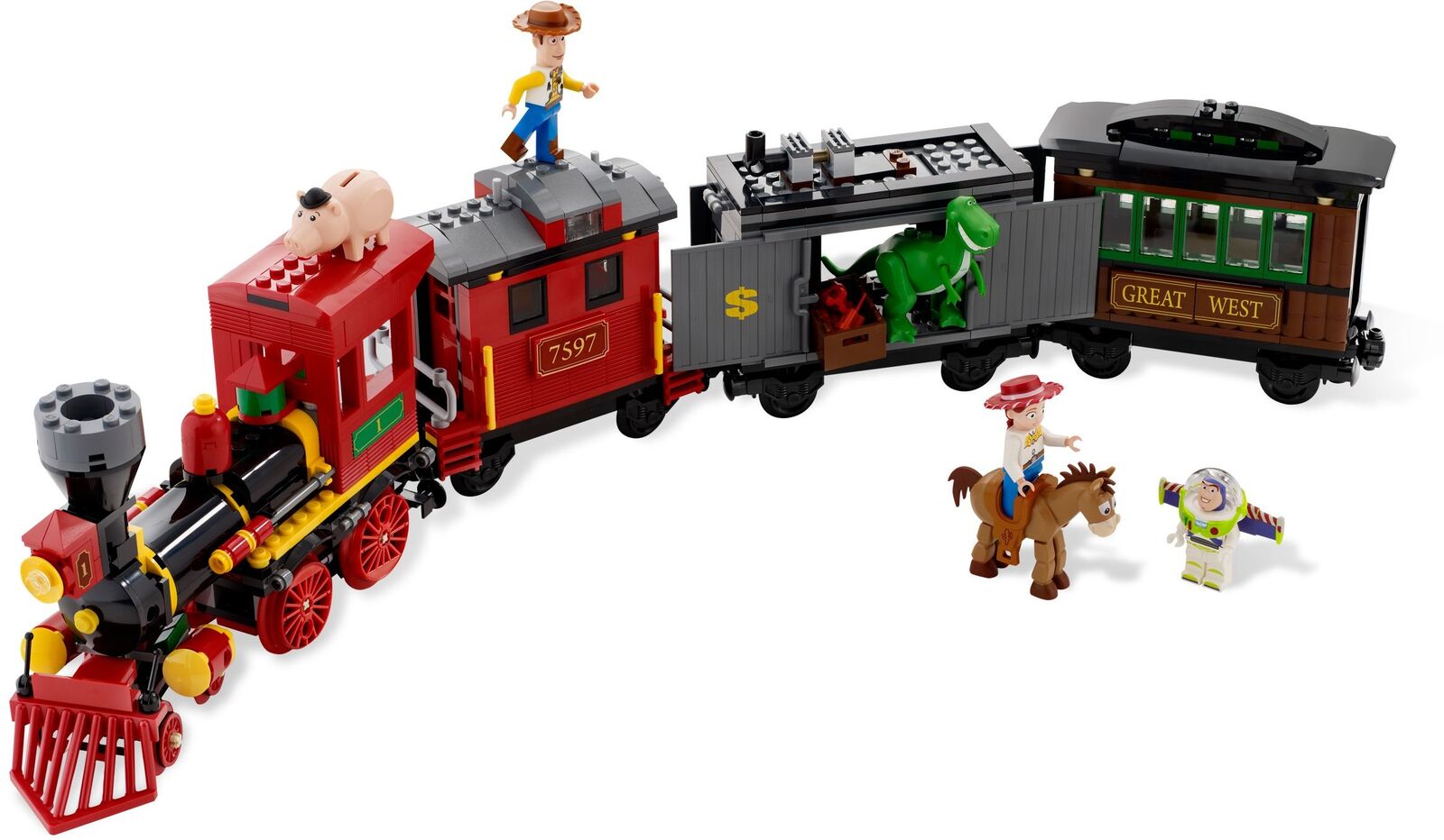 Toy Story LEGO Western Train Chase