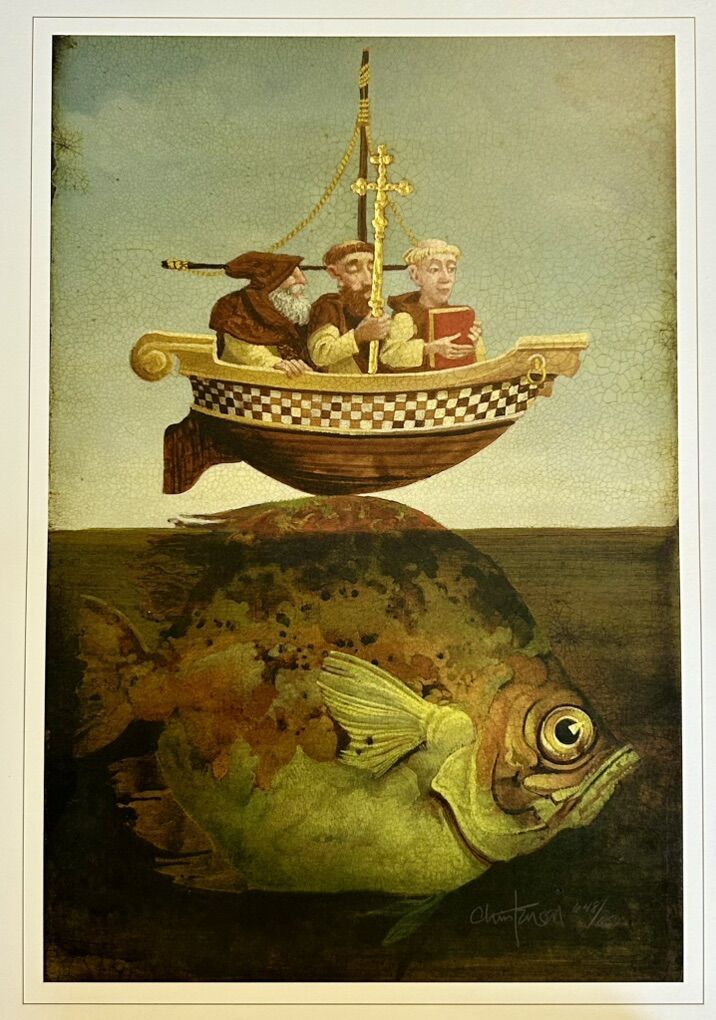 St. Brendan The Navigator by James Christensen