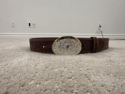 Stetson belt with OC Tanner buckle
