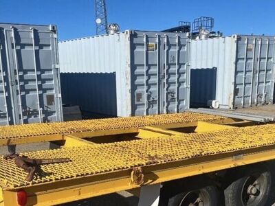 Maxey Tilt Deck Snowcat Trailer