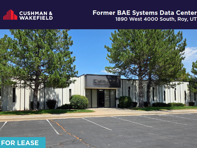 Office/Warehouse/Data Center For Lease in Roy
