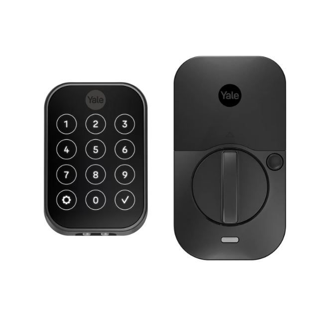 Yale Assure Smart Lock 2 Bundle. Door Sense & Wi-Fi Module, Black Suede 1955999 #104726