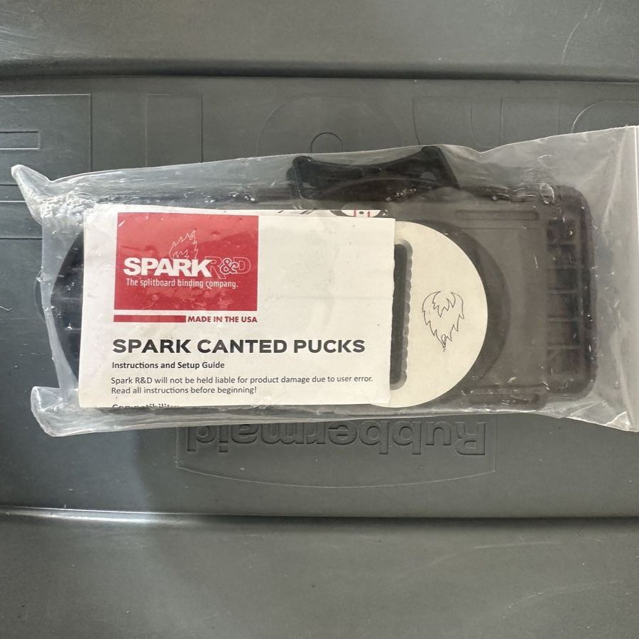 Spark Canted Pucks Splitboard for bindings - new spark R&D