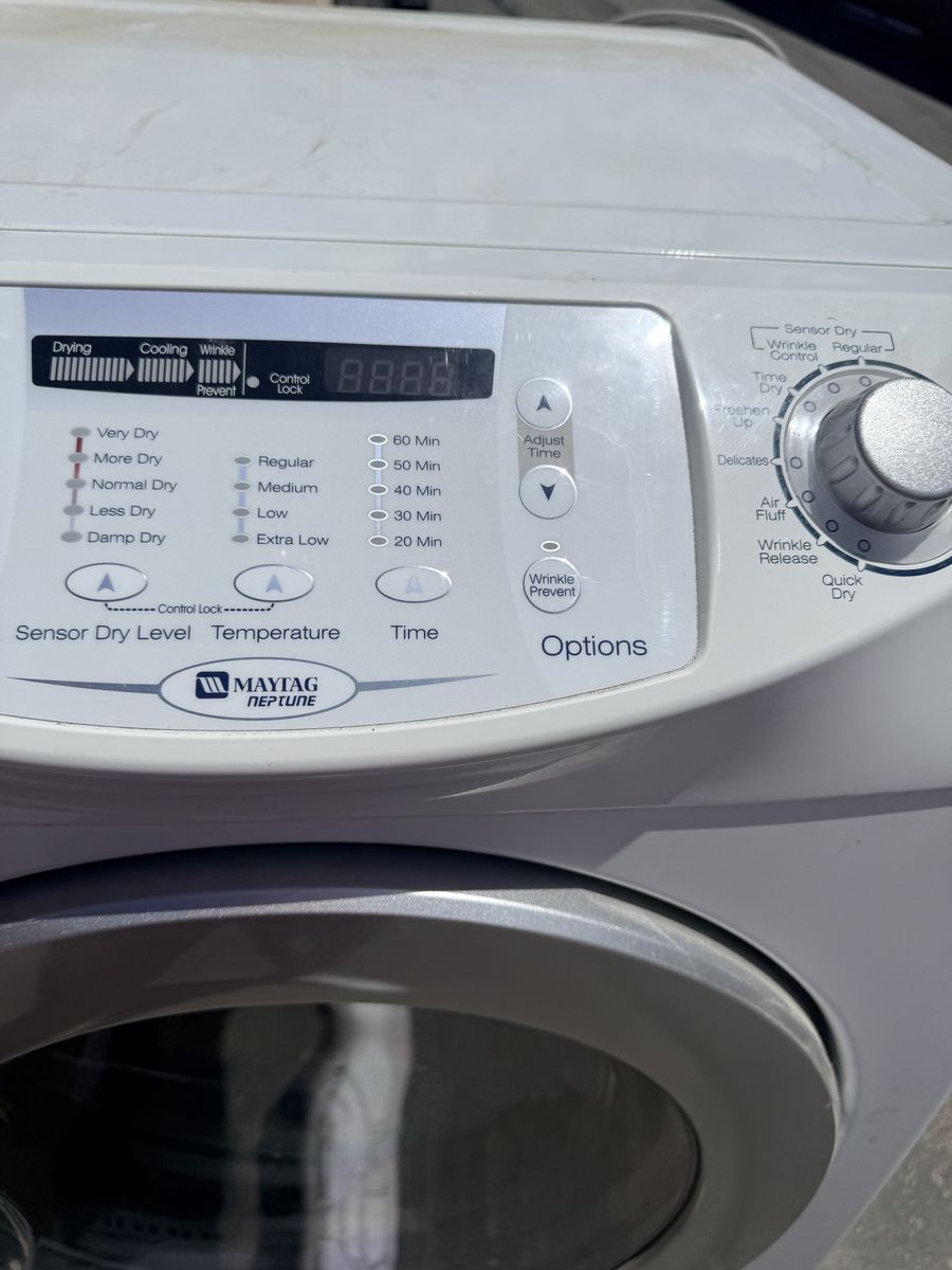 washer and dryer