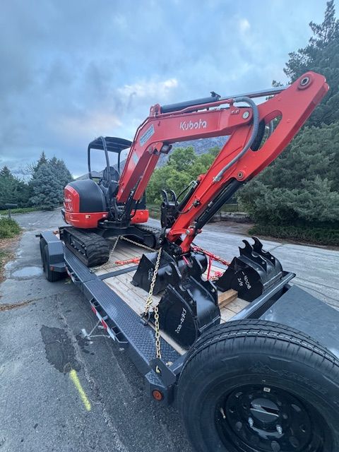 Mini Excavator For Rent - Mini Ex KX 40 With Thumb