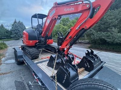 Mini Excavator For Rent - Mini Ex KX 40 With Thumb