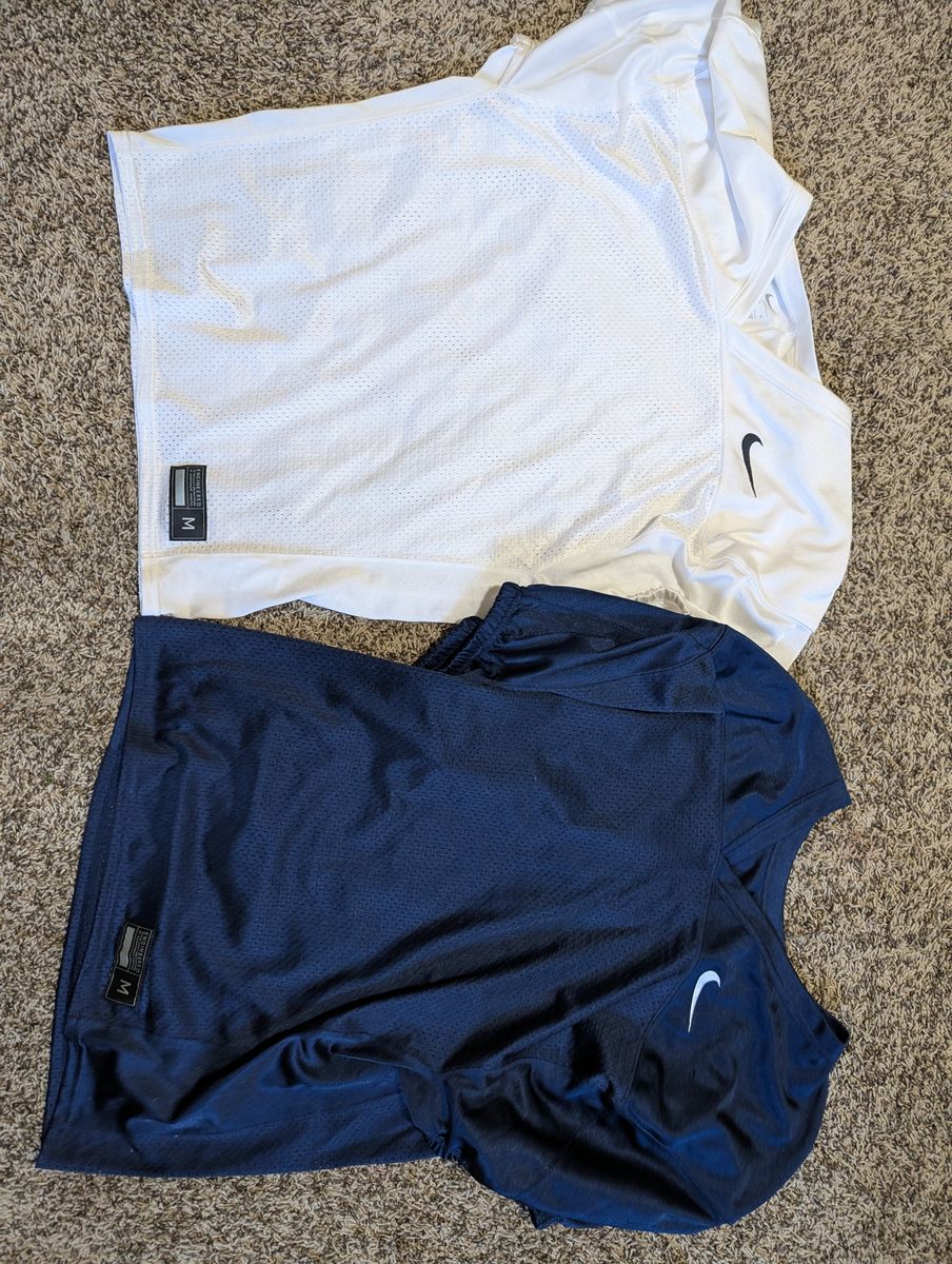 2 Nike medium football practice jerseys