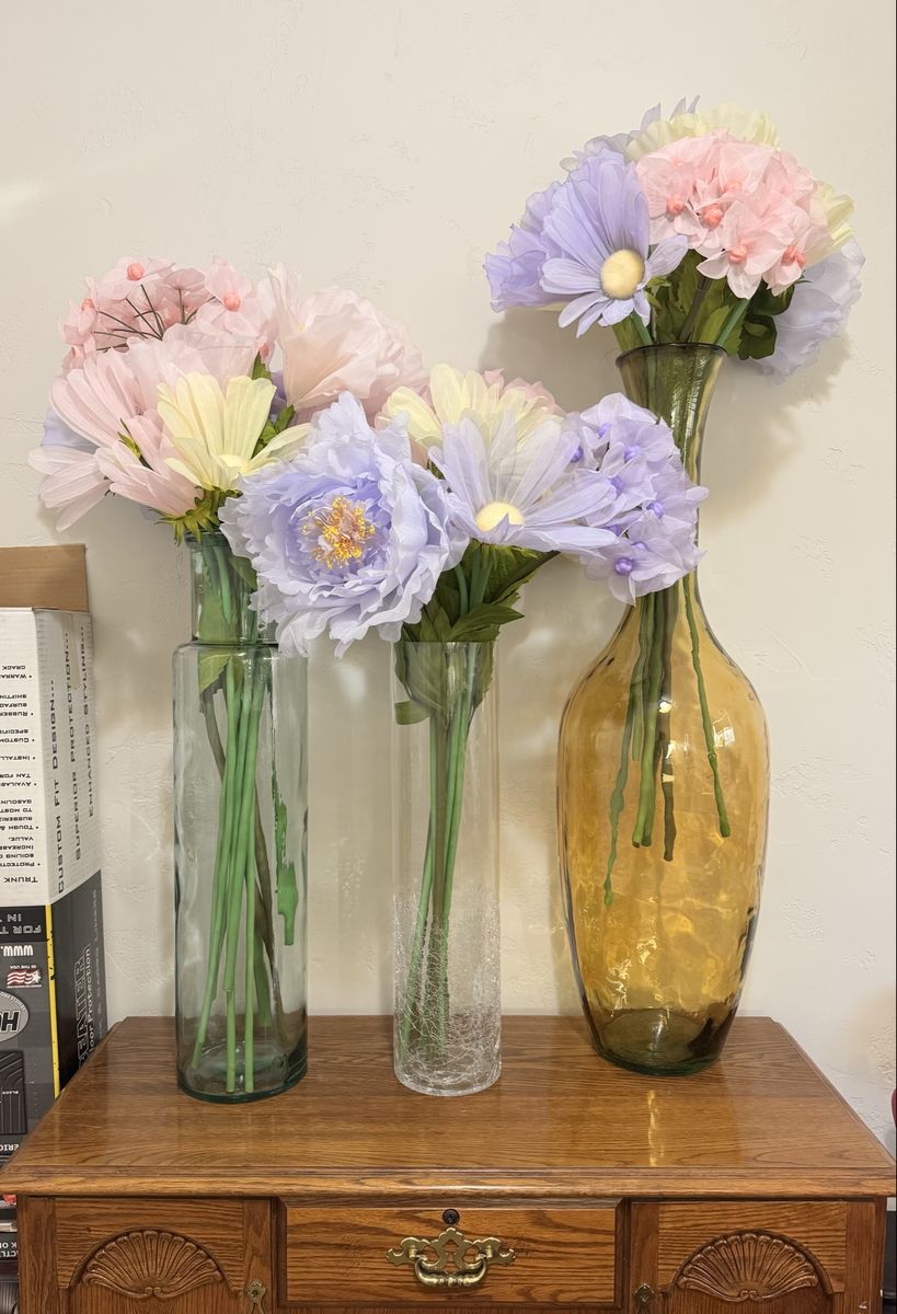 36" Tall Artificial Flowers