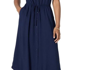 Women’s size small navy blue dress brand new