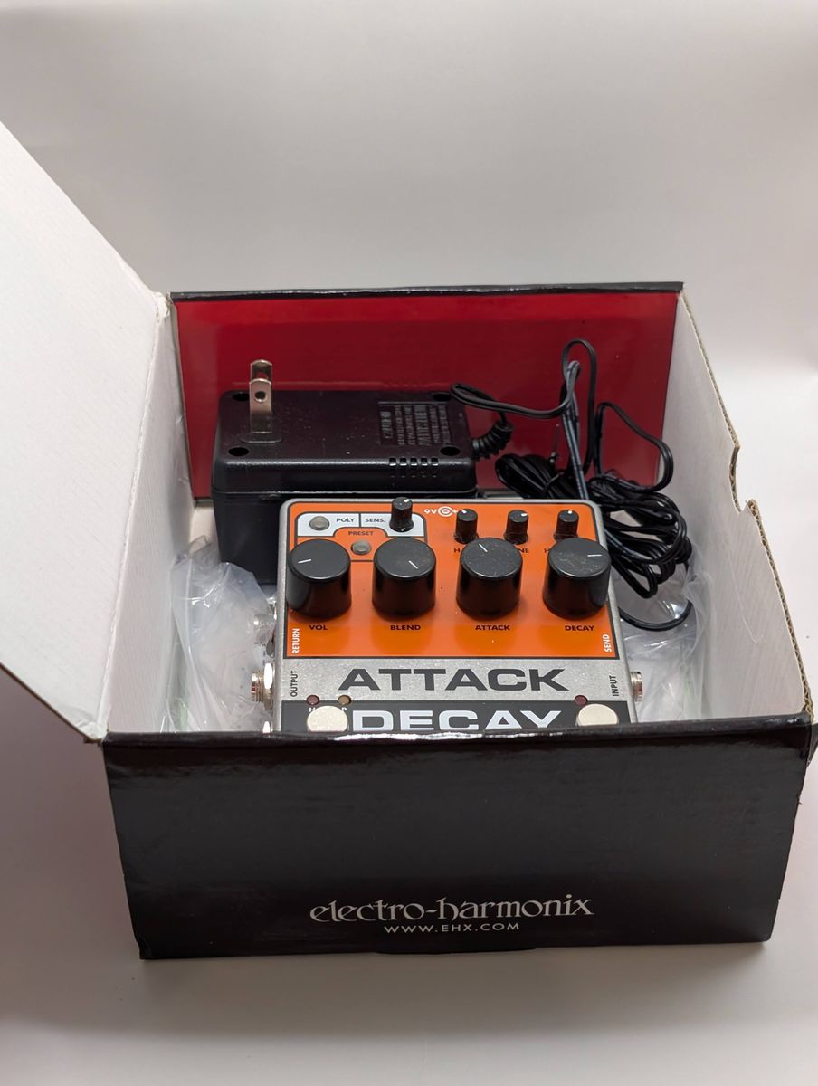 Electro Harmonix EHX Attack Decay Tape Reverse Simulator/Autoswell Effects Pedal