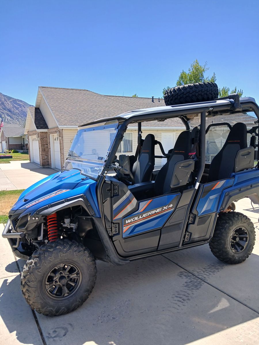 2019 Yamaha Wolverine X4 SE & Aluminum Trailer