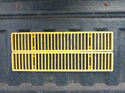 1968-76 C3 Corvette Rear Deck Grills / Vents OEM GM