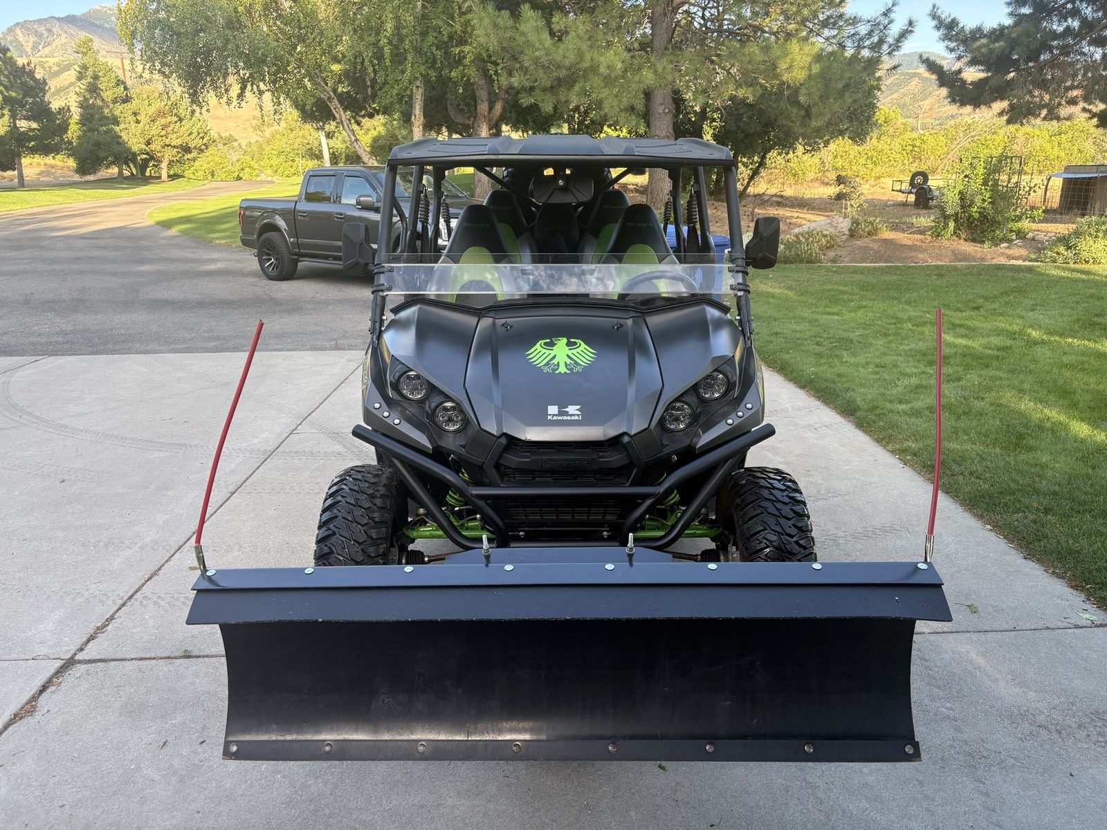 2016 Kawasaki Teryx I 1,349 miles I 140 hours I plow & winch