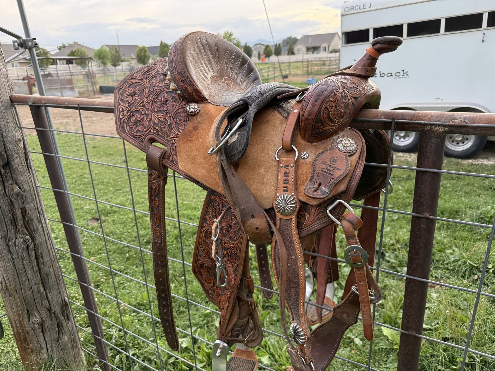 Charmayne James Reinsman Barrel Saddle