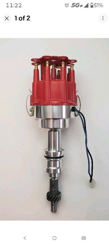 Pro billet distributor fits 351 Windsor 