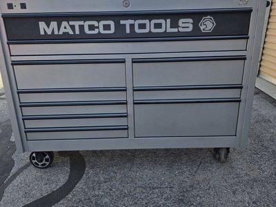 Matco Tools Rolling Tool box Gray/Black with USB & Power Outlets