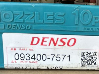 New Sealed Denso 093400-7571 Diesel Fuel Injectors