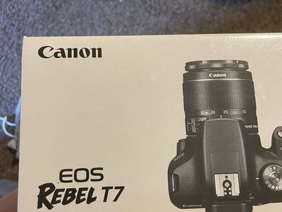 Canon EOS Rebel T7 DSLR Camera Kit with EF-S 18-55mm IS II Lens